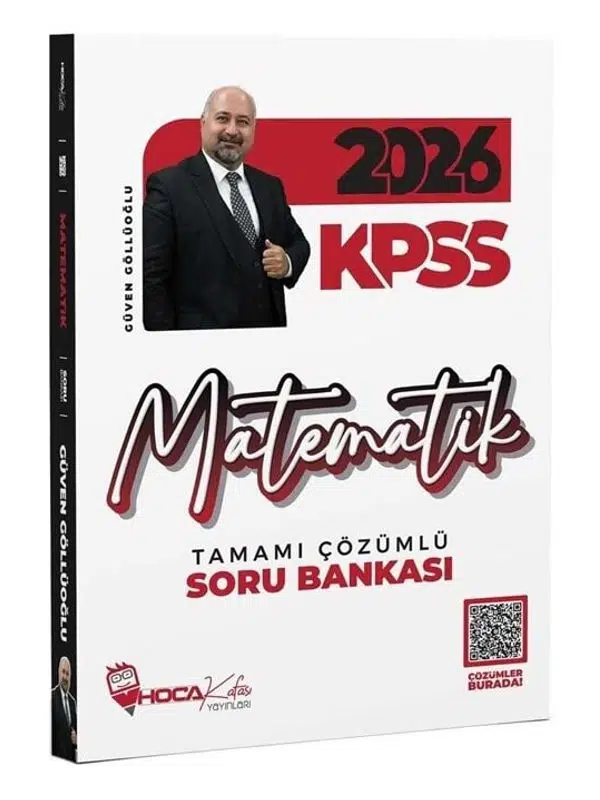Hoca Kafası 2026 KPSS Matematik Soru Bankası Çözümlü - Güven Göllüoğlu