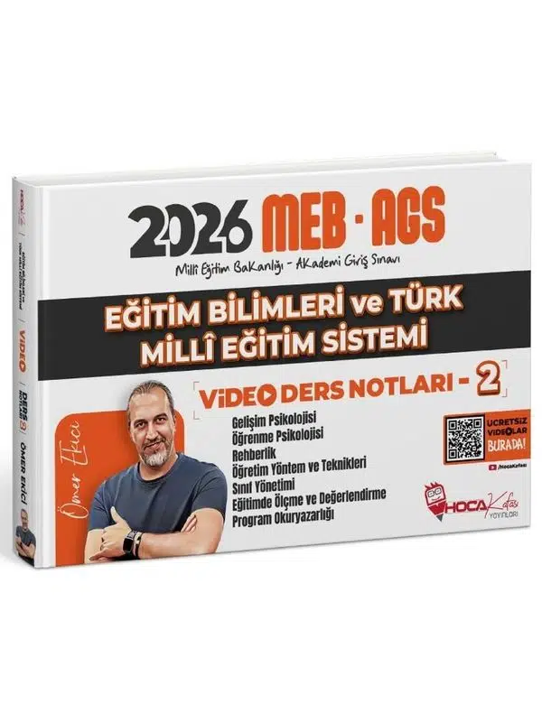 Hoca Kafası MEB-AGS Eğitim Bilimleri ve Türk Milli Eğitim Sistemi Video Ders Notları-2 - Ömer Ekici 