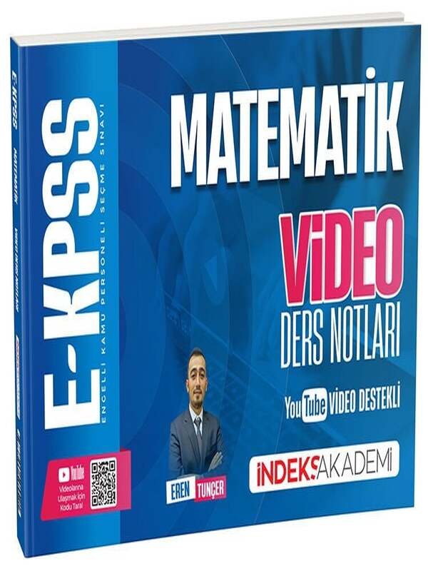 İndeks Akademi 2026 EKPSS Matematik Video Ders Notları - Eren Tunçer 