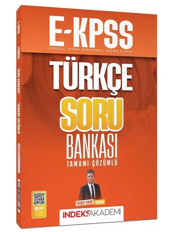 İndeks Akademi 2026 EKPSS Türkçe Soru Bankası Çözümlü - Yusuf Emre Aslan