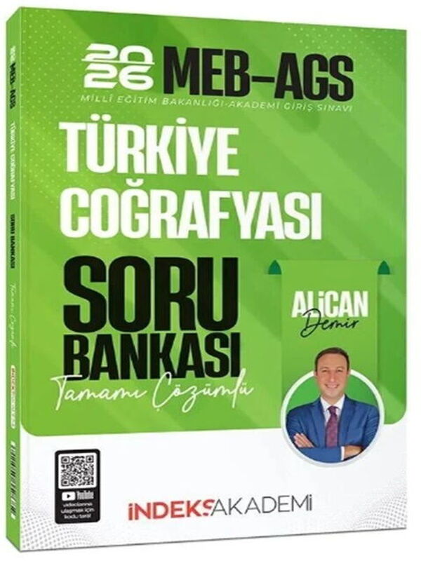İndeks Akademi 2026 MEB AGS Türkiye Coğrafyası Soru Bankası