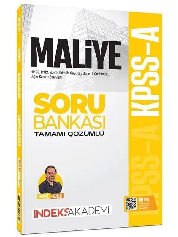 İndeks Akademi KPSS A Grubu Maliye Soru Bankası Çözümlü - Murat Güzelli
