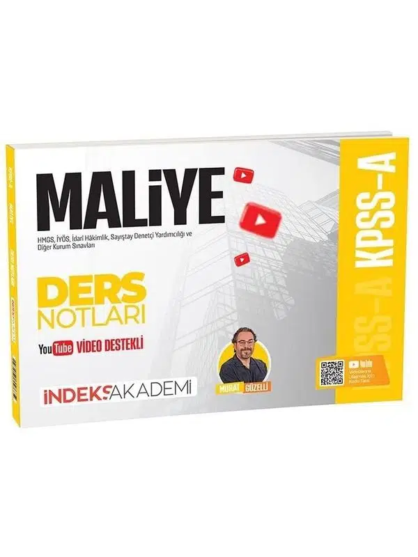 İndeks Akademi KPSS A Grubu Maliye Video Ders Notları - Murat Güzelli