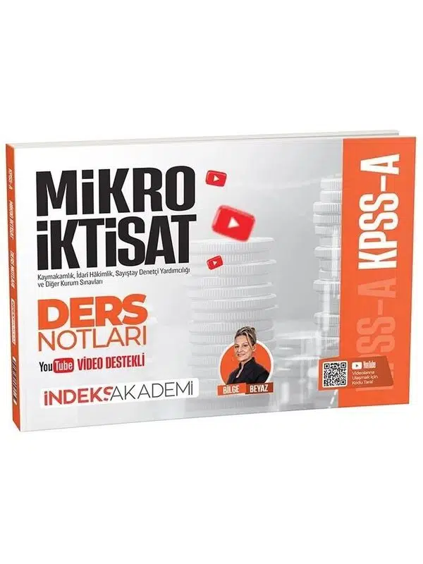 İndeks Akademi KPSS A Grubu Mikro İktisat Video Ders Notları - Bilge Beyaz
