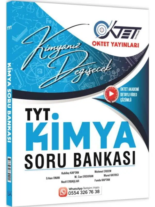 Oktet Yayınları TYT Kimya Soru Bankası