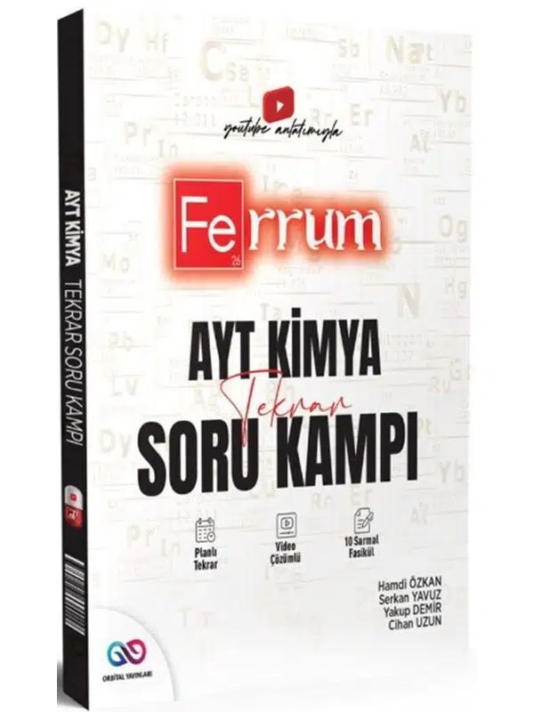 Orbital AYT Kimya Ferrum Tekrar Soru Kampı