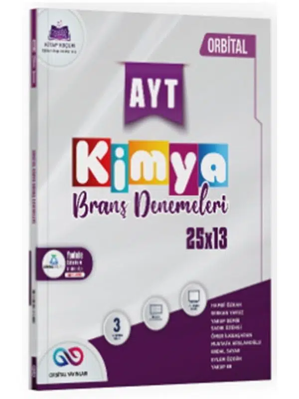 Orbital Yayınları AYT Kimya 25 x 13 Branş Denemeleri
