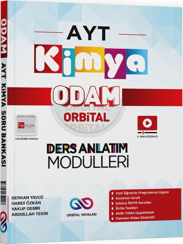 Orbital Yayınları AYT Kimya Ders Anlatım Modülleri