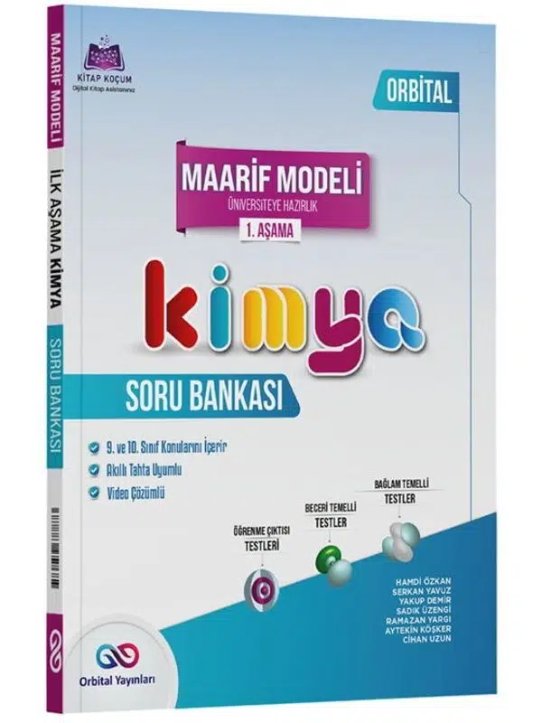 Orbital Yayınları Kimya Maarif Model 1. Aşama Soru Bankası