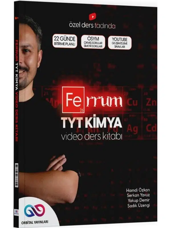 Orbital Yayınları TYT Kimya Ferrum Video Ders Kitabı
