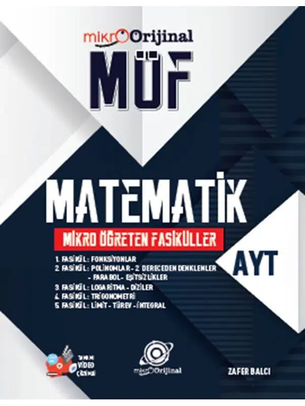 Orijinal Mikro AYT Matematik MÖF Mikro Öğreten Fasiküller