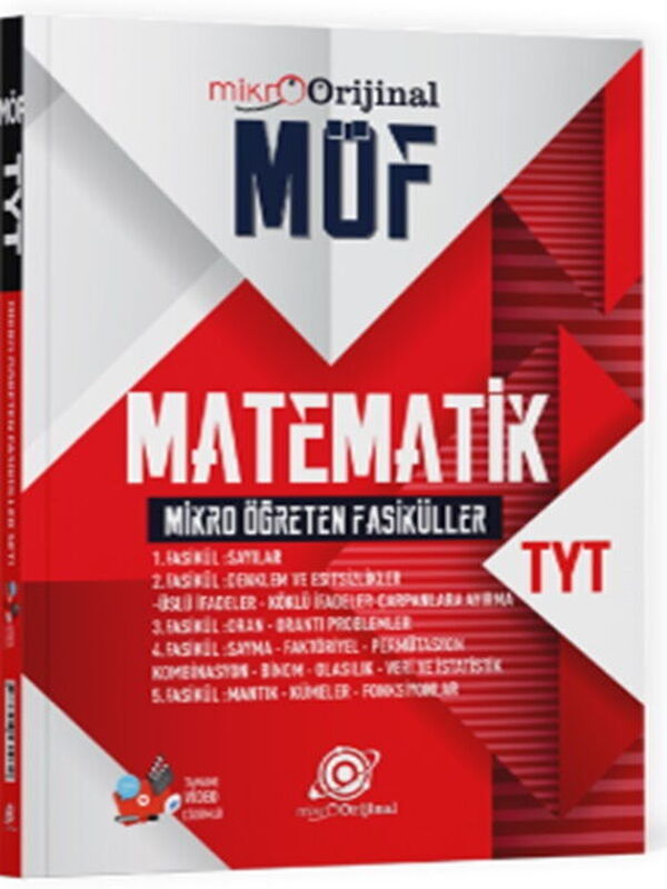 Orijinal Mikro TYT Matematik MÖF Mikro Öğreten Fasiküller Set