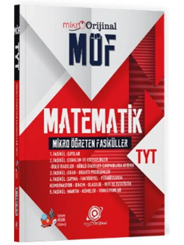 Orijinal Mikro TYT Matematik MÖF Mikro Öğreten Fasiküller Set