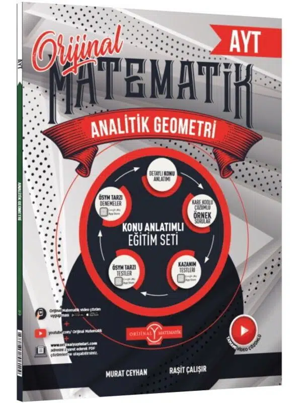 Orijinal Yayınları AYT Analitik Geometri Konu Anlatımlı