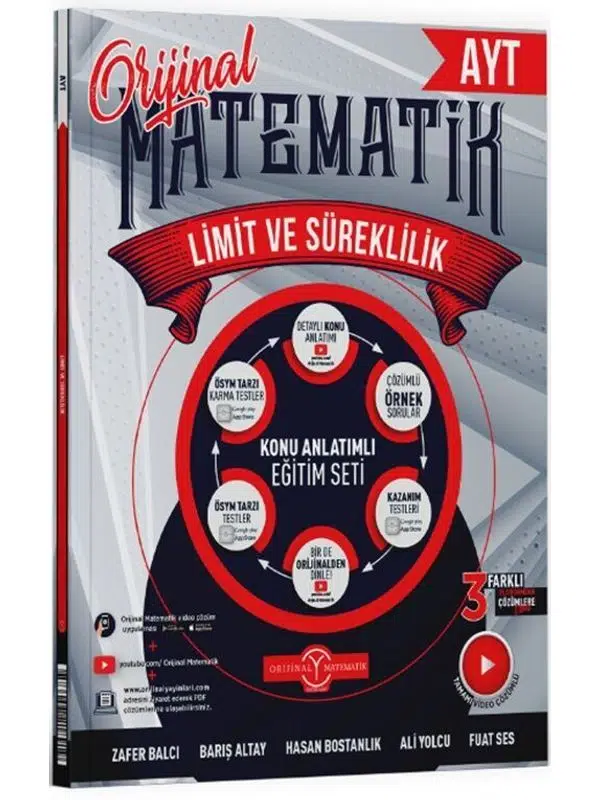 Orijinal Yayınları AYT Matematik Limit ve Süreklilik