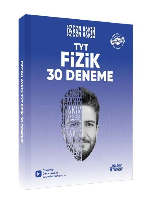 Özcan Aykın TYT Fizik Tamamı Video Çözümlü 30 Deneme Güncellenmiş Yeni Baskı