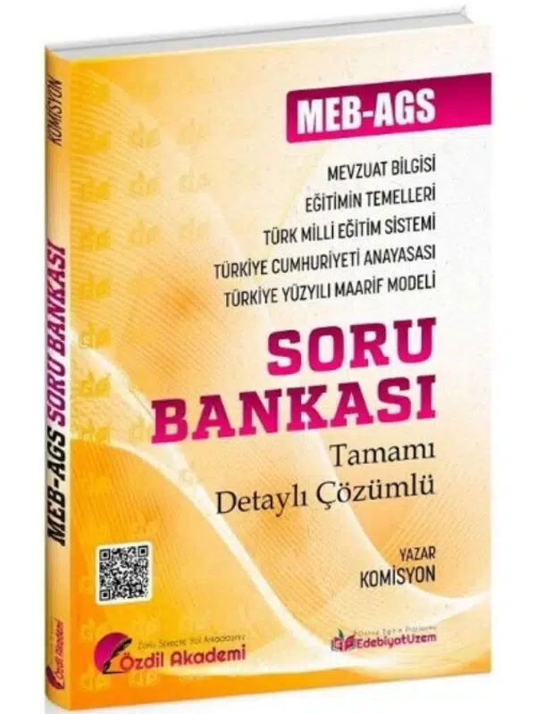 Özdil Akademi MEB AGS Eğitimin Temelleri ve Türk Milli Eğitim Sistemi Mevzuat Bilgisi Soru Bankası