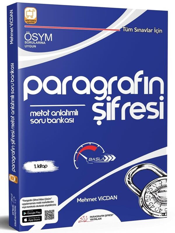 Paragrafın Şifresi ÖSYM nin Yaptığı Tüm Sınavlar için Paragrafın Şifresi Metot Anlatımlı Soru Bankası