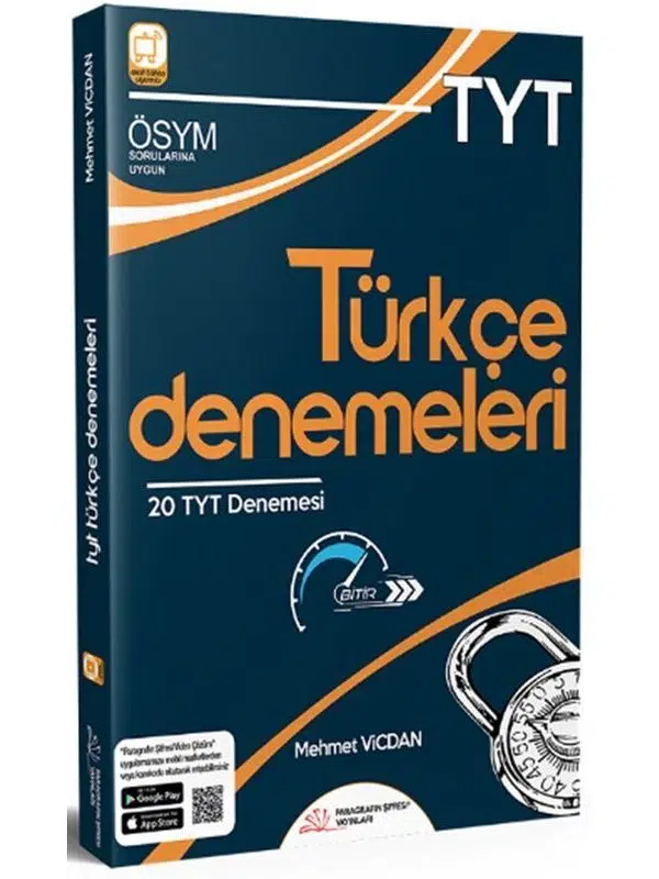 Paragrafın Şifresi Yayınları TYT Türkçe 20 Deneme