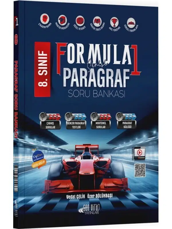 Son Viraj Yayınları 8. Sınıf Paragraf Formula 1 Soru Bankası