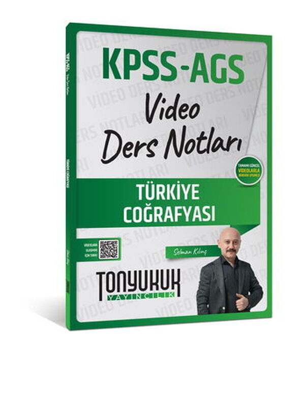 Tonyukuk Yayıncılık KPSS AGS Türkiye Coğrafyası Video Ders Notları
