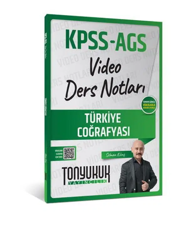Tonyukuk Yayıncılık KPSS AGS Türkiye Coğrafyası Video Ders Notları