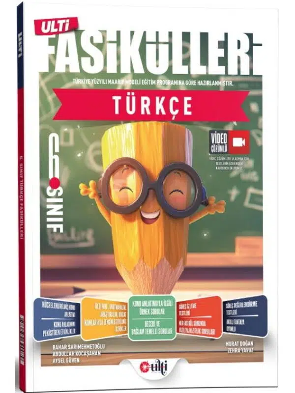 Ulti Yayınları 6. Sınıf Türkçe Ulti Fasikülleri