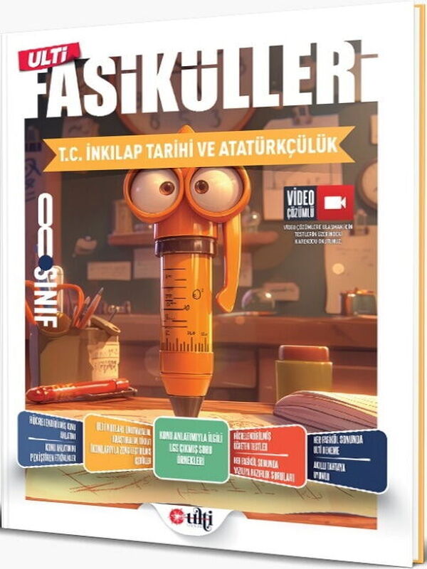 Ulti Yayınları 8. Sınıf İnkılap Tarihi ve Atatürkçülük Ulti Fasikülü