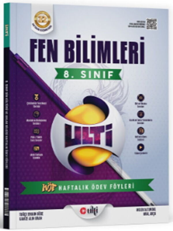 Ulti Yayınları 8. Sınıf LGS Fen Bilimleri Haftalık Ödev Föyleri