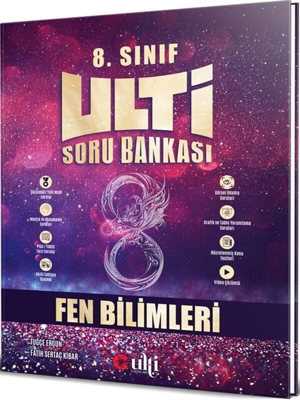 Ulti Yayınları 8. Sınıf LGS Fen Bilimleri Soru Bankası