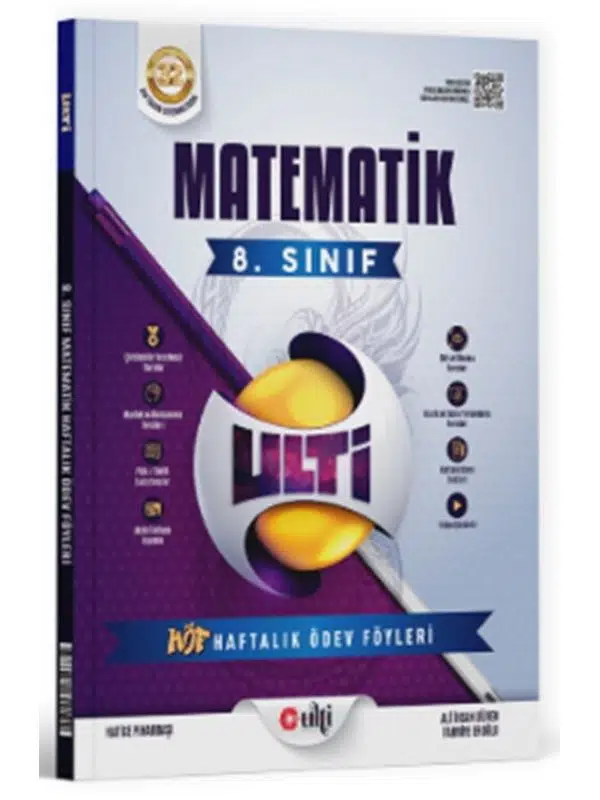 Ulti Yayınları 8. Sınıf LGS Matematik Haftalık Ödev Föyleri