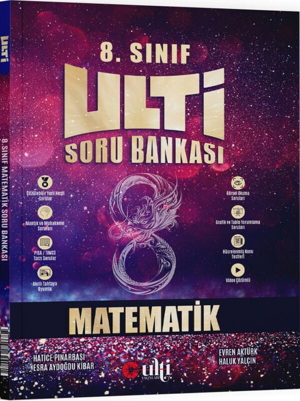 Ulti Yayınları 8. Sınıf LGS Matematik Soru Bankası
