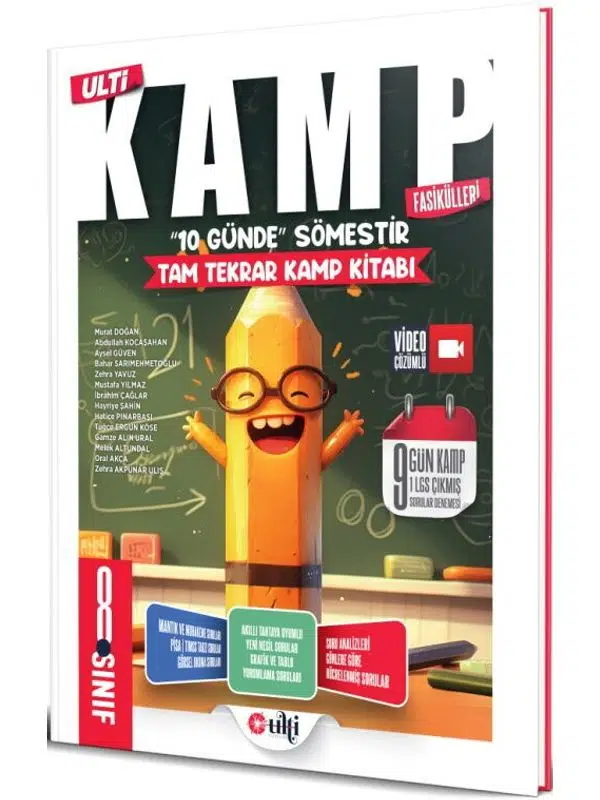 Ulti Yayınları 8. Sınıf Sömestır Kamp Fasikülleri