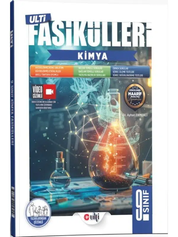 Ulti Yayınları 9. Sınıf Kimya Ulti Fasikülleri