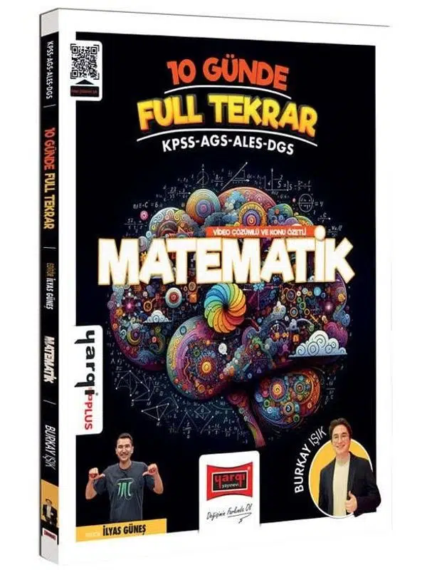 Yargı 2026 KPSS MEB-AGS ALES DGS Matematik 10 Günde Full Tekrar Çözümlü - İlyas Güneş