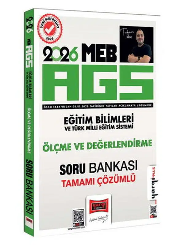 Yargı 2026 MEB-AGS Eğitim Bilimleri ve Türk Milli Eğitim Sistemi Ölçme ve Değerlendirme Soru Bankası