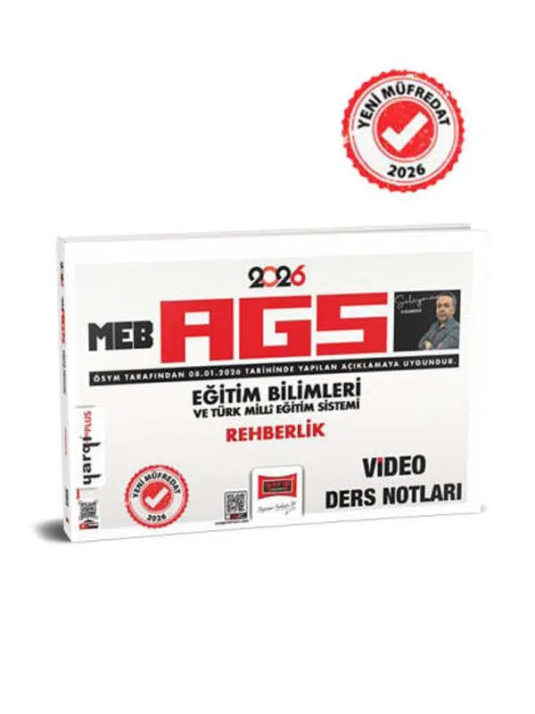 Yargı 2026 MEB-AGS Eğitim Bilimleri ve Türk Milli Eğitim Sistemi Rehberlik Video Ders Notları