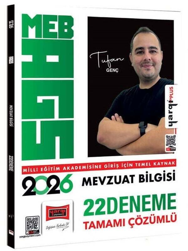 Yargı 2026 MEB-AGS Mevzuat Bilgisi 22 Deneme Çözümlü - Tufan Genç