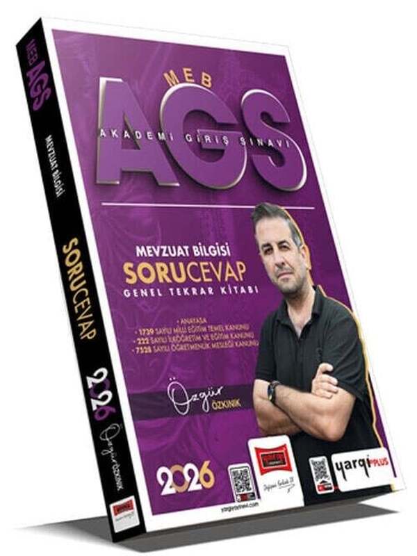 Yargı 2026 MEB-AGS Mevzuat Bilgisi Soru Cevap Genel Tekrar Kitabı