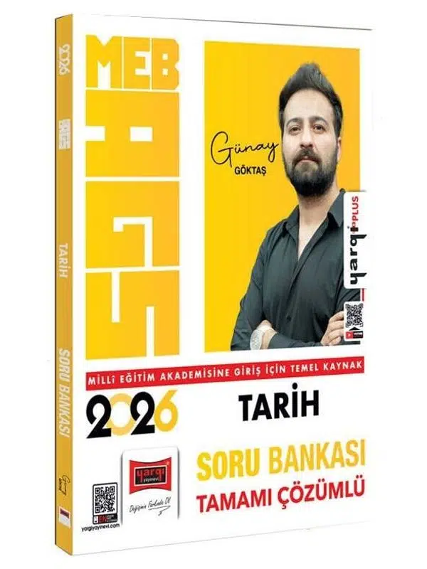 Yargı 2026 MEB-AGS Tarih Soru Bankası Çözümlü - Günay Göktaş