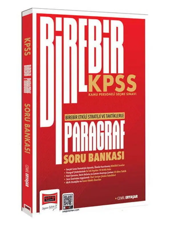 Yargı Yayınları 2026 KPSS Birebir Serisi Paragraf Soru Bankası
