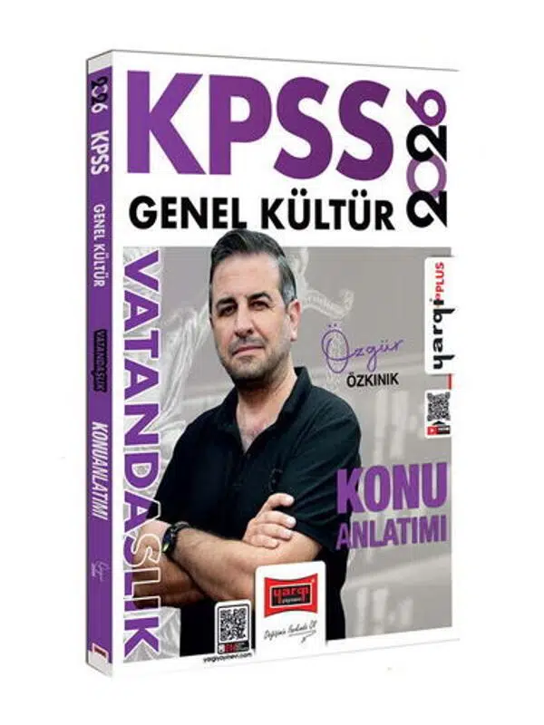 Yargı Yayınları 2026 KPSS Genel Kültür Vatandaşlık Konu Anlatımı (Özgür Özkınık)