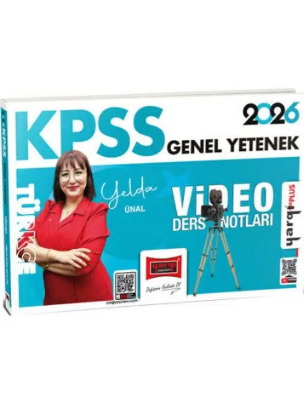 Yargı Yayınları 2026 KPSS Genel Yetenek Türkçe Video Ders Notları Yelda Ünal