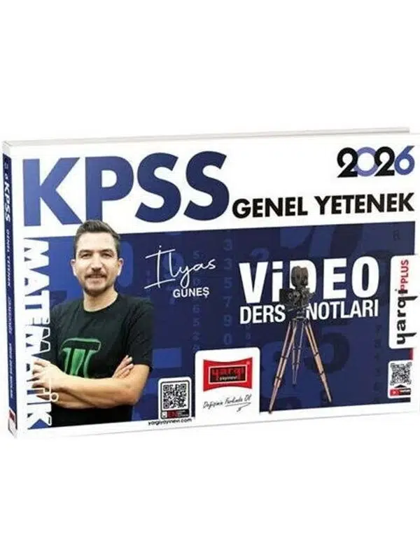 Yargı Yayınları 2026 KPSS Matematik Video Ders Notları İlyas Güneş