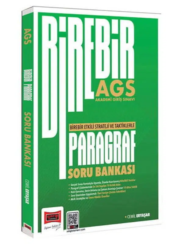 Yargı Yayınları 2026 MEB-AGS Birebir Serisi Paragraf Soru Bankası