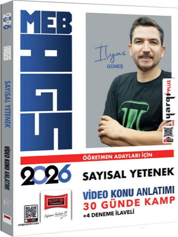 Yargı Yayınları 2026 MEB AGS Öğretmen Adayları İçin Sayısal Yetenek 30 Günde Kamp Kitabı