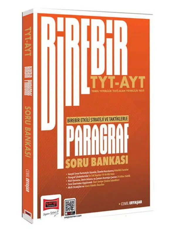 Yargı Yayınları 2026 TYT-AYT Birebir Serisi Paragraf Soru Bankası