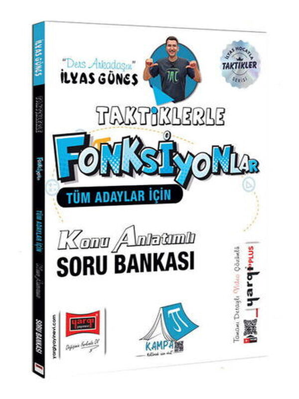 Yargı Yayınları Tüm Adaylar İçin Taktiklerle Fonksiyonlar Konu Anlatımlı Soru Bankası (İlyas Güneş)