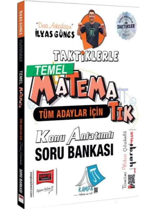 Yargı Yayınları Tüm Adaylar İçin Taktiklerle Temel Matematik Konu Anlatımlı Soru Bankası