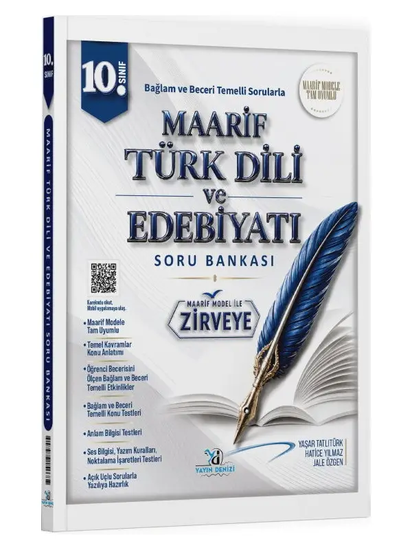Yayın Denizi 10. Sınıf Türk Dili ve Edebiyatı Maarif Soru Bankası